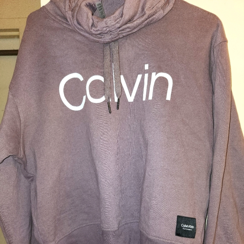 Calvin Klein Ladies Purple Hoodie